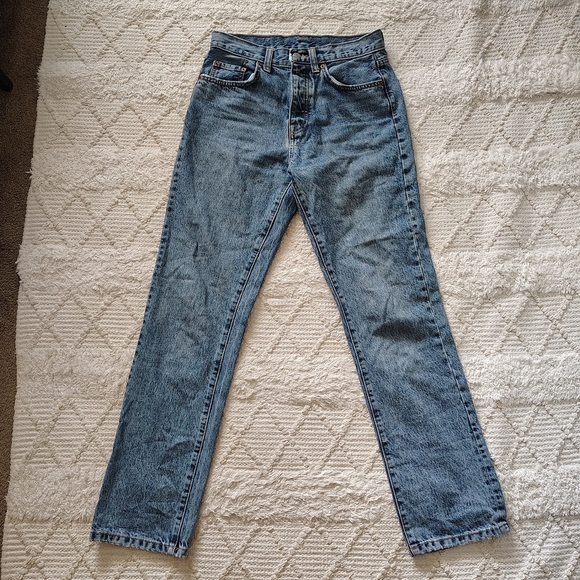 Zara High Rise Women Jeans - Blue - Picture 3 of 10